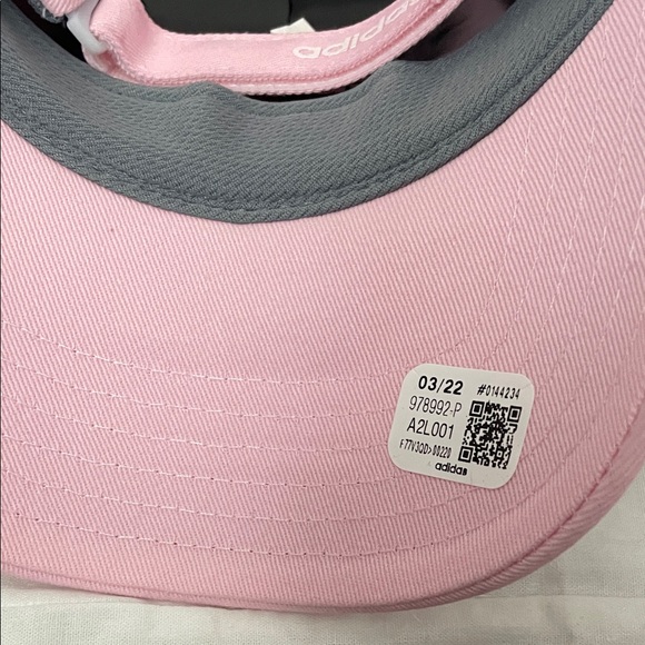 Adidas Women’s Light Pink Hat - Picture 2 of 5